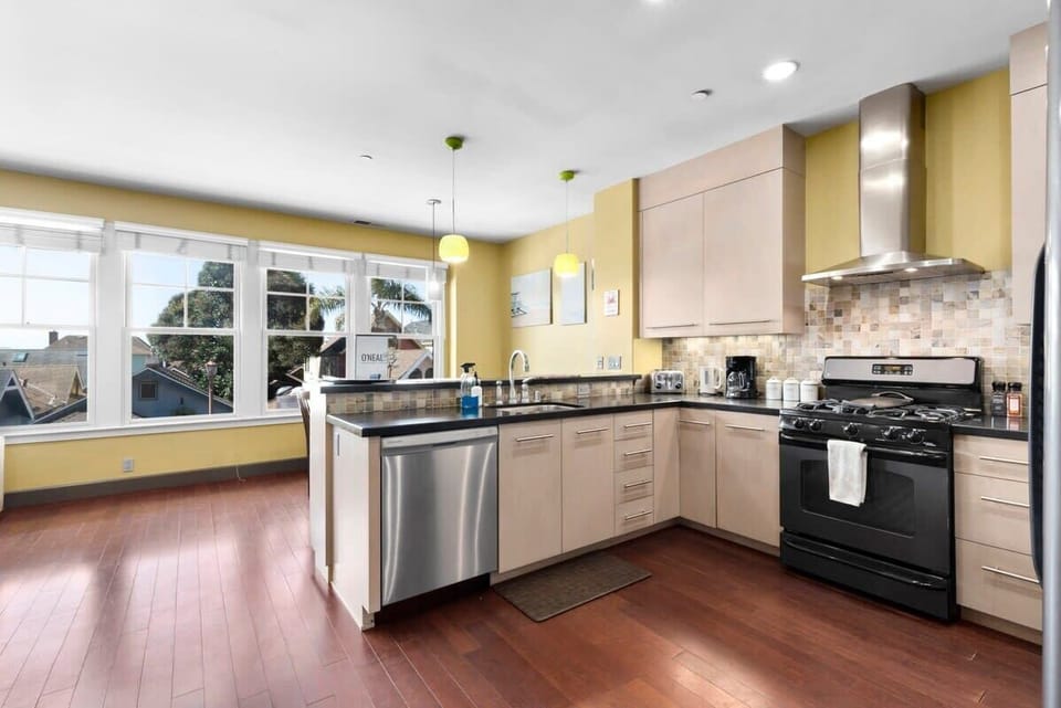 Kitchen Overlooking the Village
