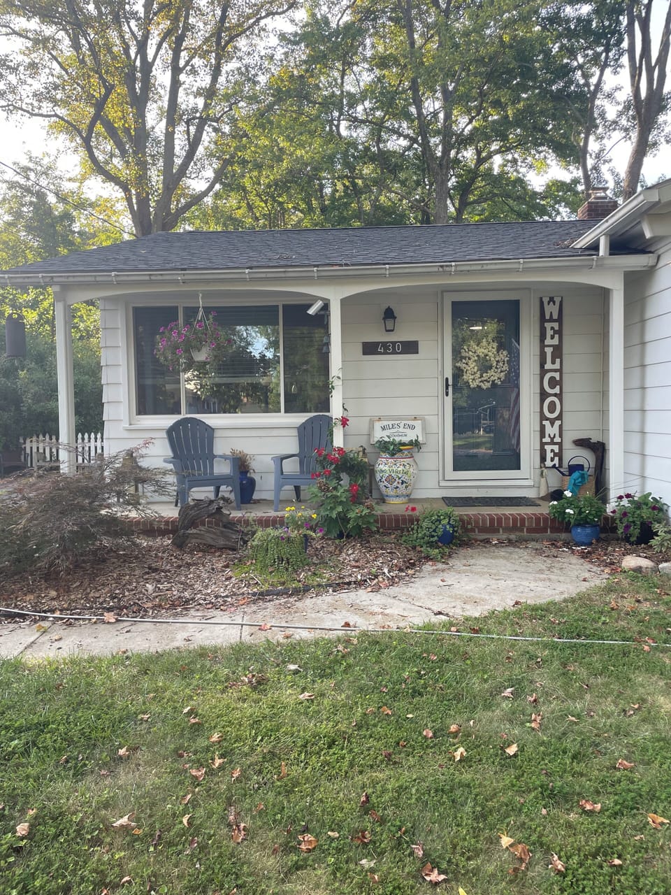 House back's up to wonderful Quiet Waters Park! 