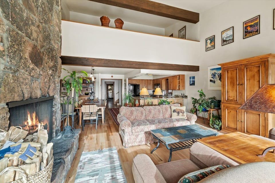 Living Area, Dining Area, Kitchen