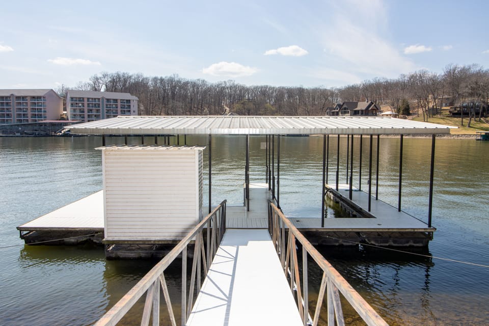 Swim dock and one slip available for your boat!