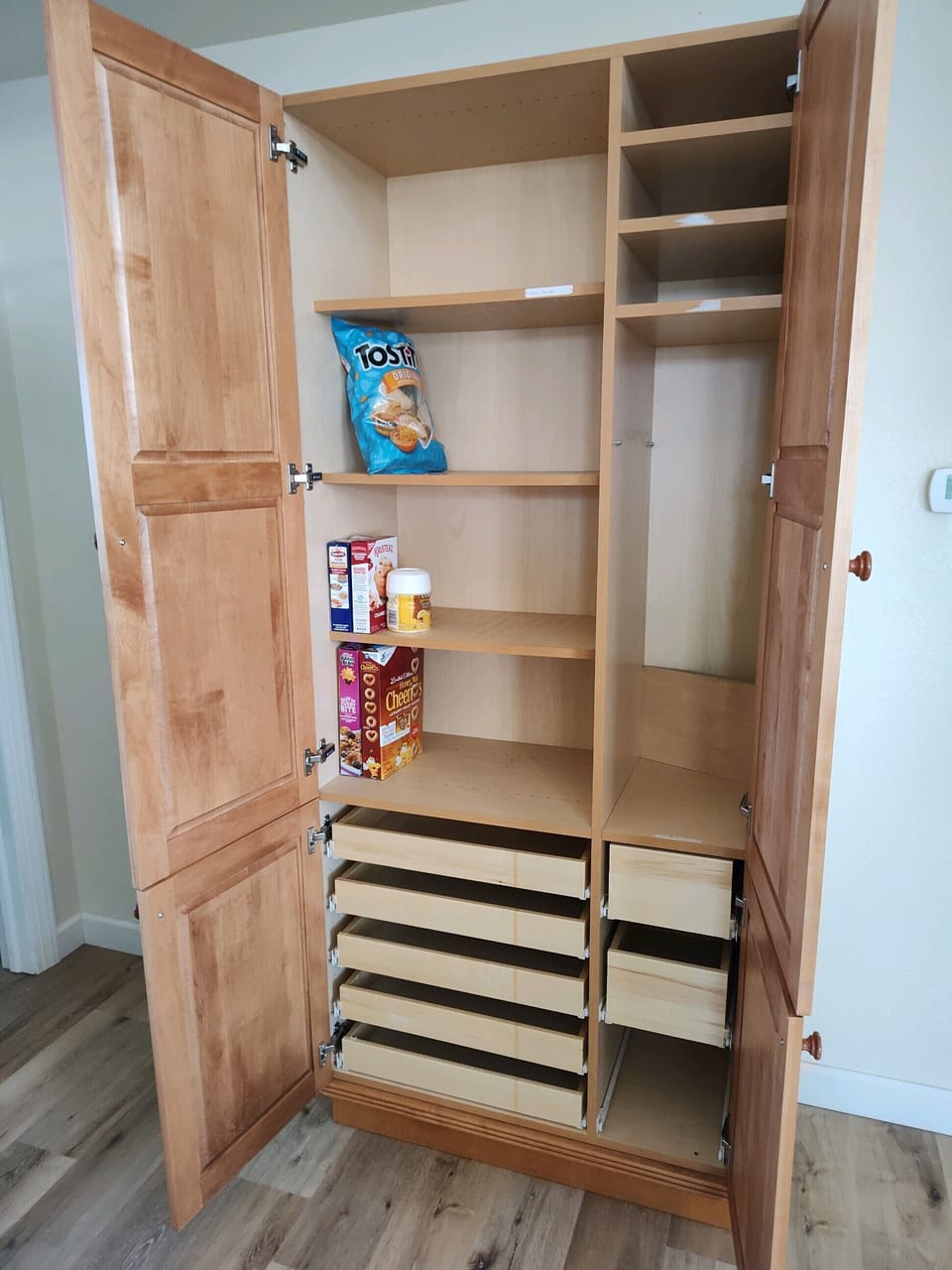 pantry cabinet level 3 - Pantry cabinet level 3 at Memories vacation rental, Carova Beach 4x4 Northern Outer Banks NC
