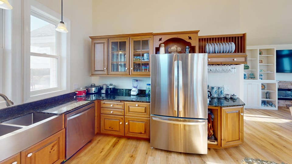 Kitchen - Kitchen at Memories vacation rental, Carova Beach 4x4 Northern Outer Banks NC
