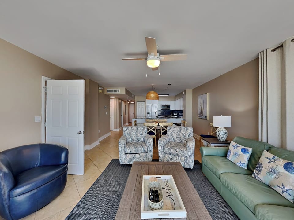 Living Area - Queen Sleeper Sofa