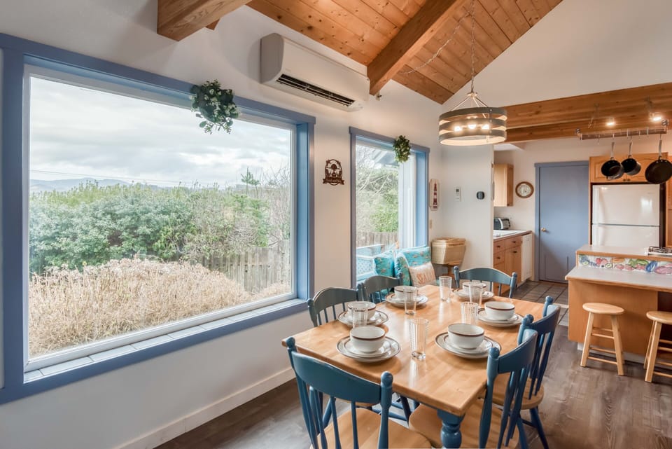 Dining Room Table and View
