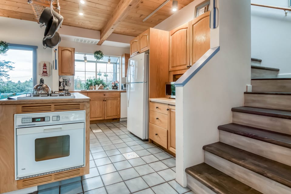 Kitchen and Stairs