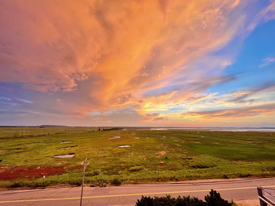 No filter! This is a view from the roof deck.