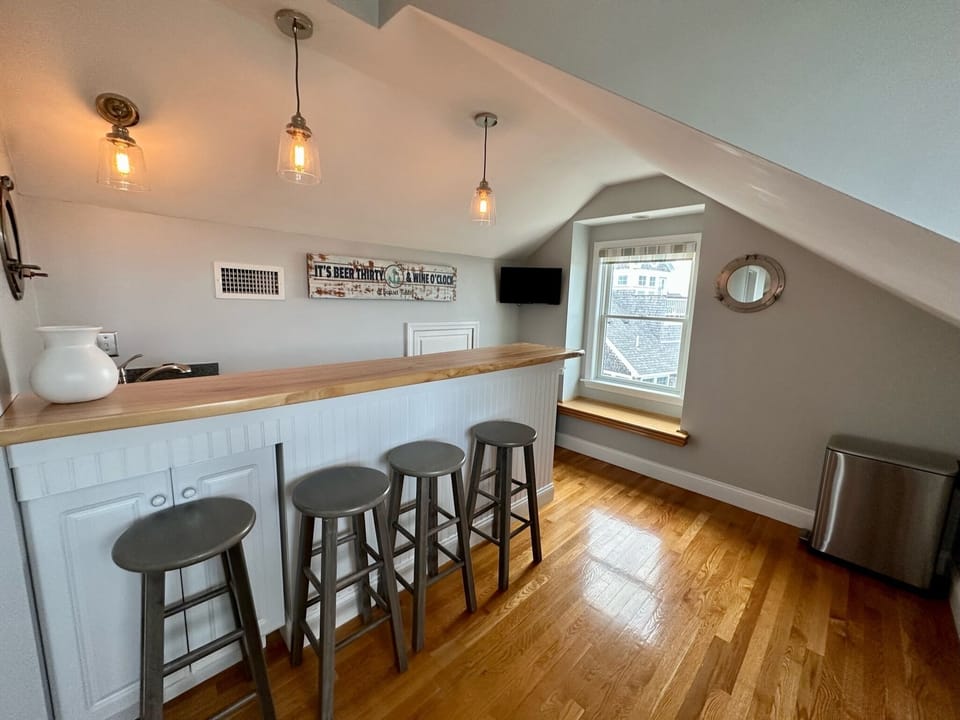 Third floor custom bar