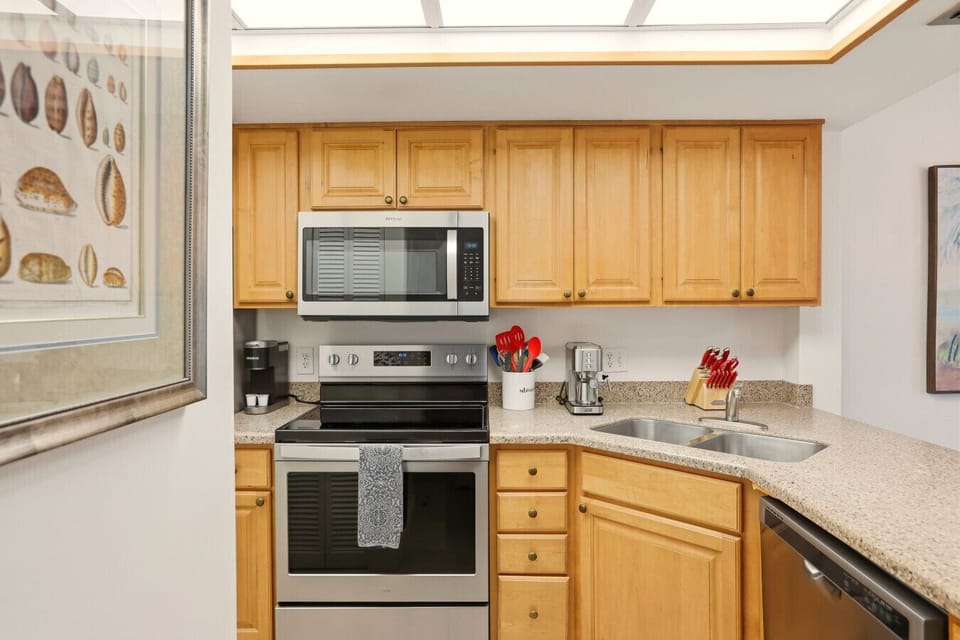 Kitchen area.
