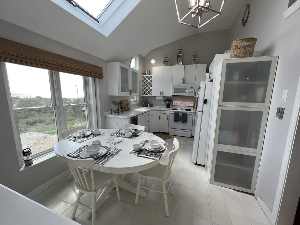 Kitchen and Dining area.