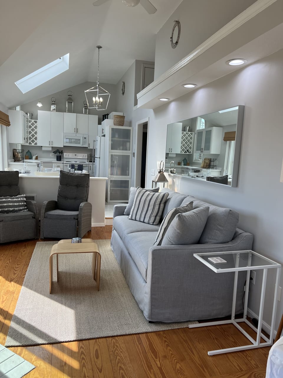 Family room and kitchen 