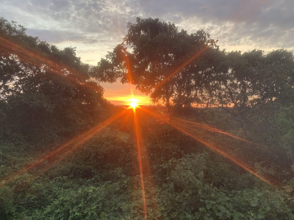 Sunrise from East deck looking towards Menemsha.