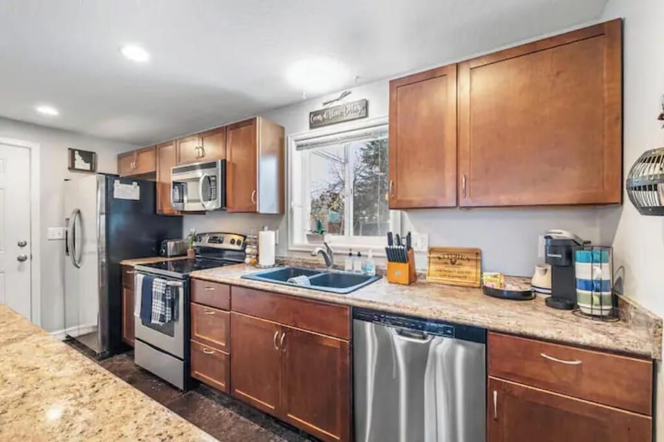 Full-sized appliances