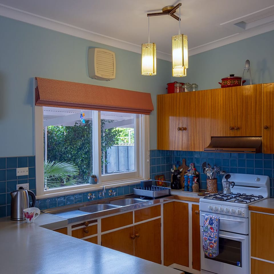 Colourful, yet functional, kitchen