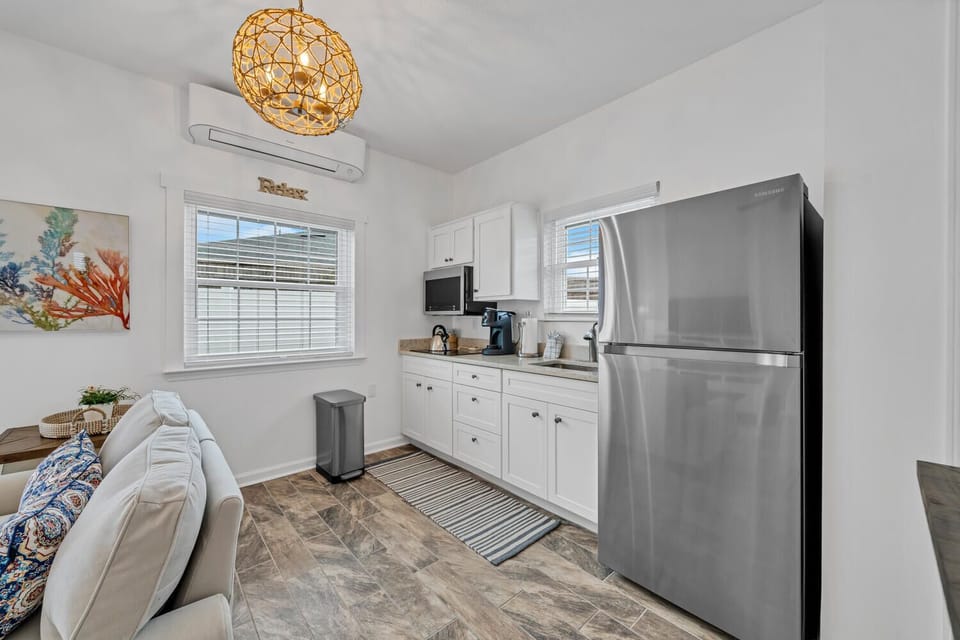 Fully-Stocked Kitchen with Stainless Steel Appliances and Induction Stove