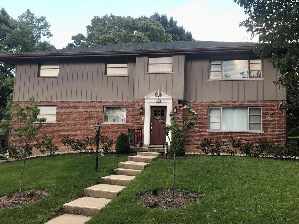 This listing is the entire upstairs apartment of our two-family home. 