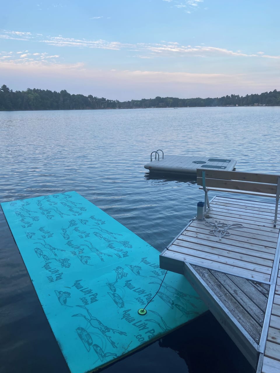 Kids love playing on the Lilly pad (included) & use it as a bridge to the Otter 