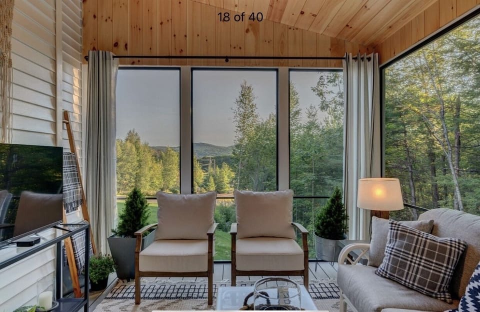 Screened porch