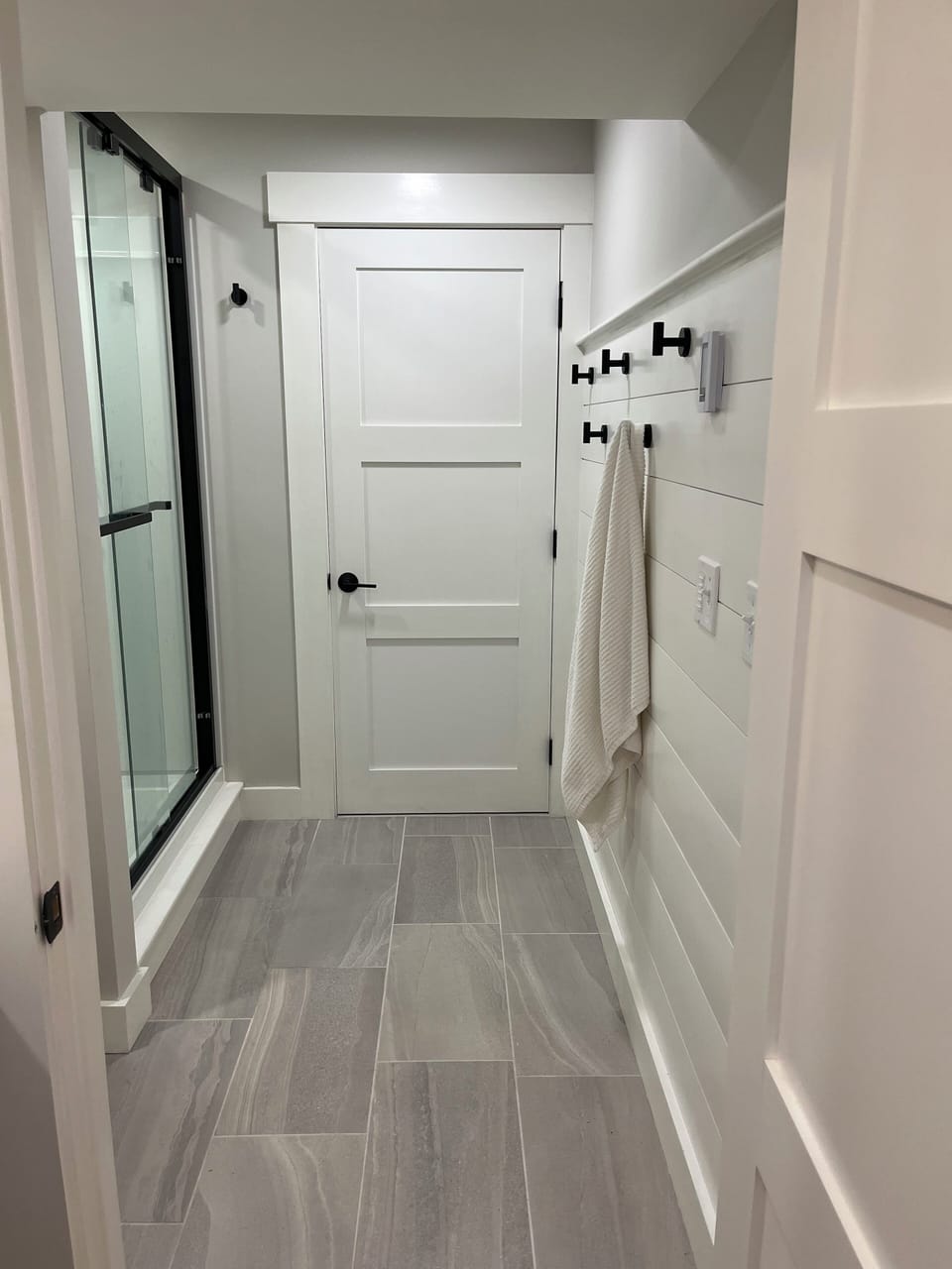 Basement bathroom