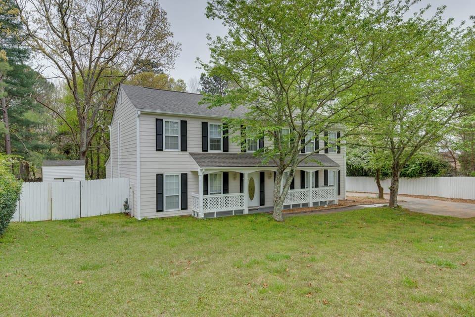 Norcross Vacation Rental | 7BR | 3BA | 3,050 Sq Ft | Step-Free Entry