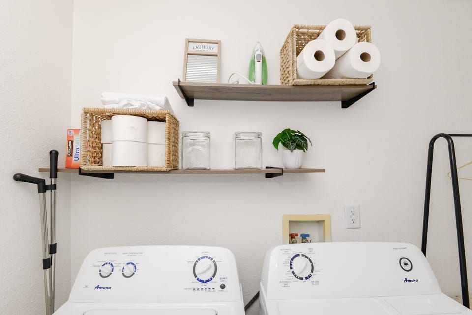 Washer and dryer in-unit