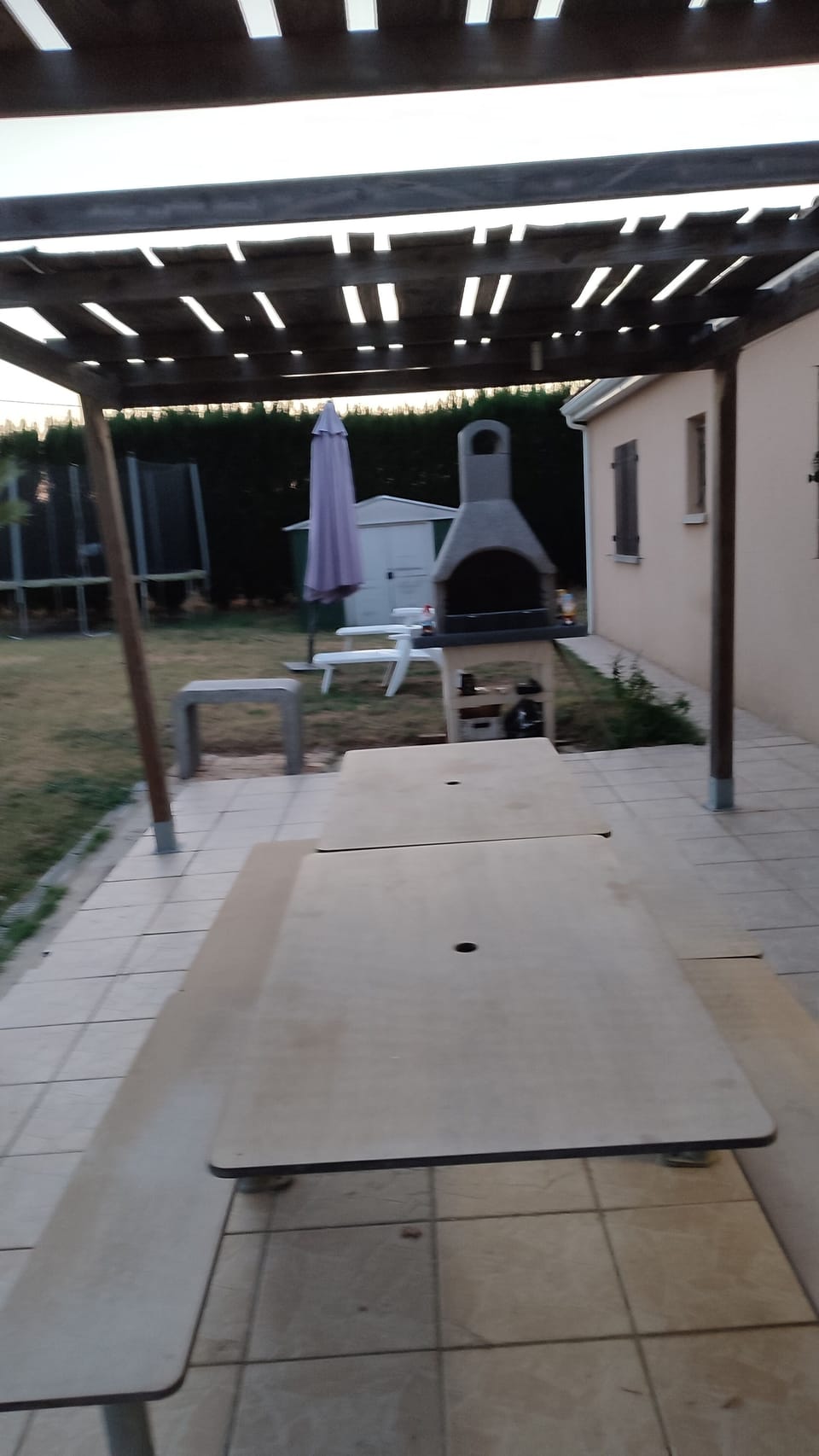 Outdoor dining
