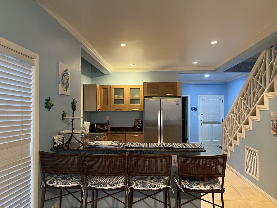 Kitchen with Bar Seating
