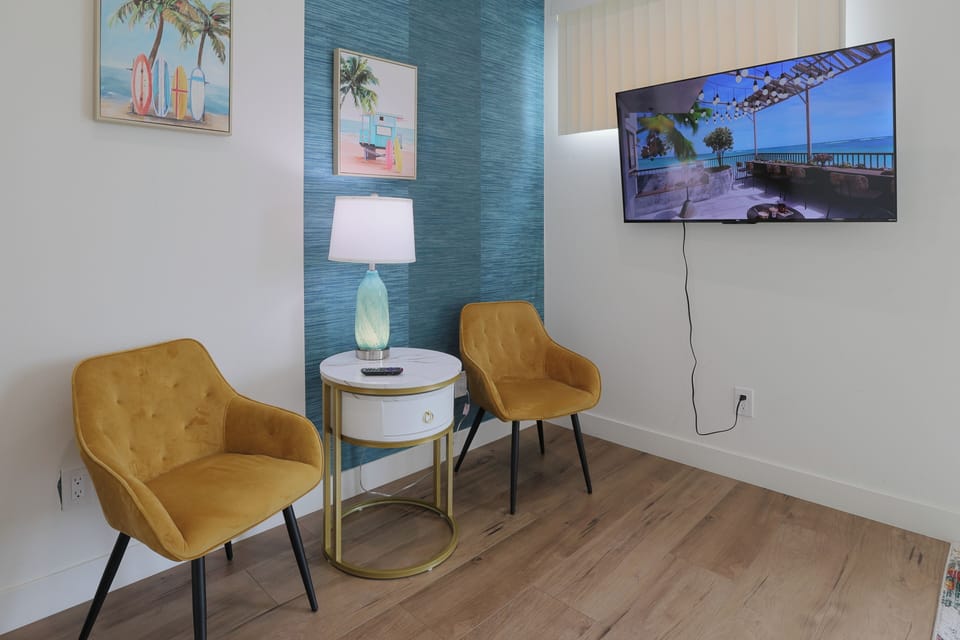 Reading Area and TV