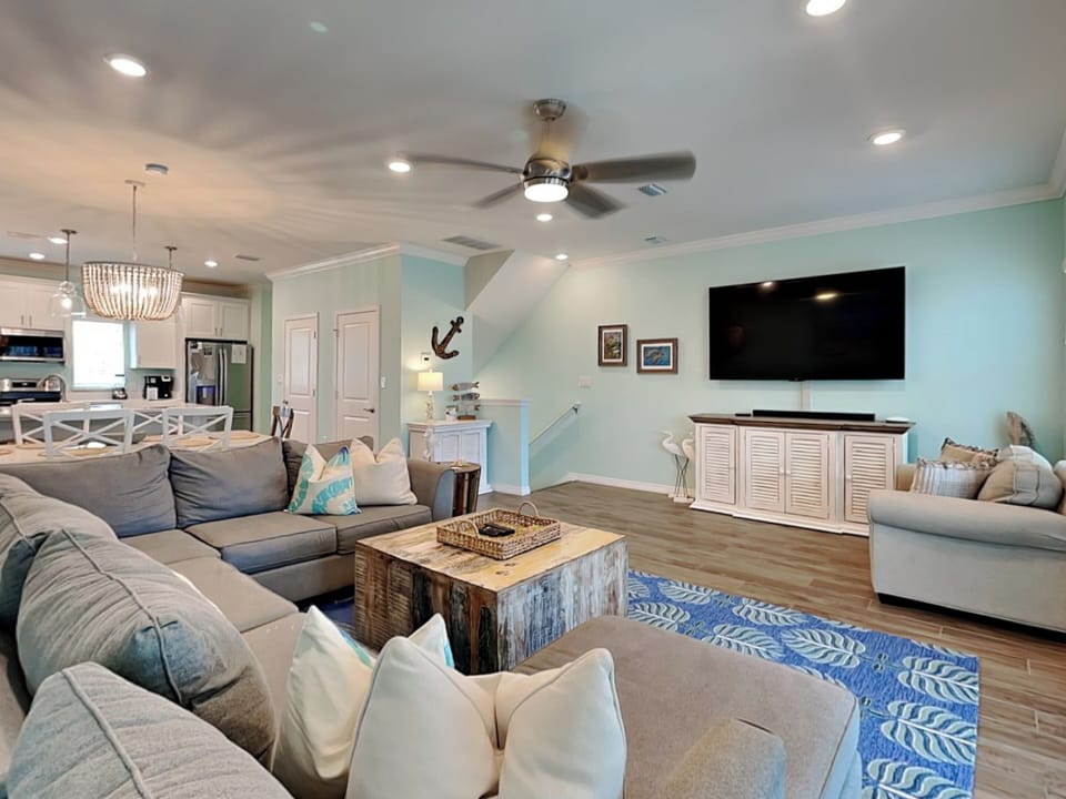 Living Area - Sleeper Sofa (Queen) - Second Floor