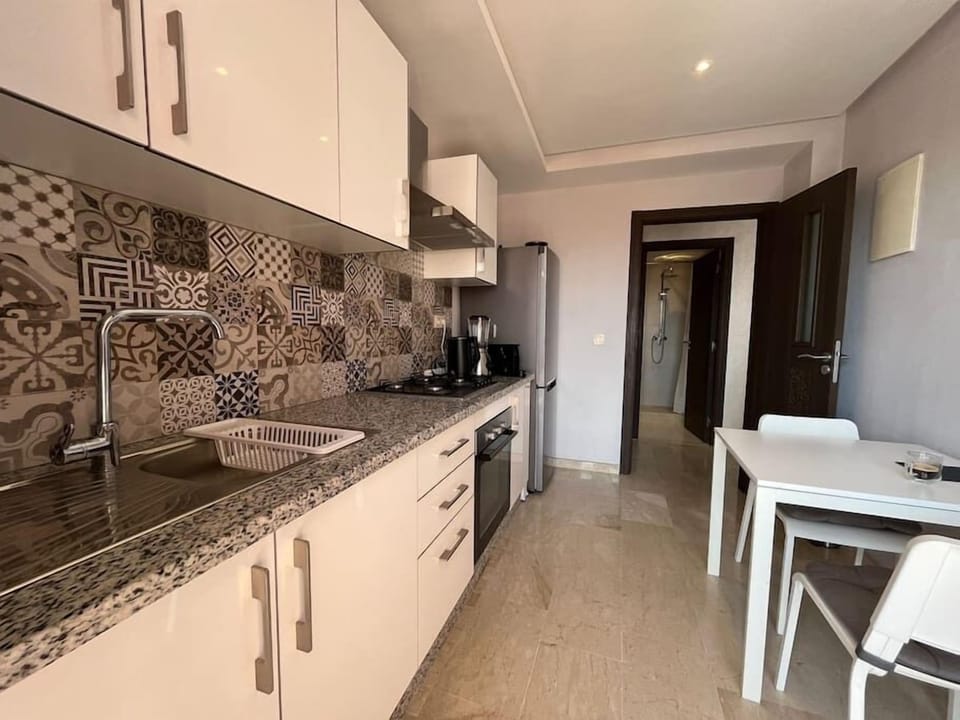 The kitchen provides everything needed for creating delicious meals.