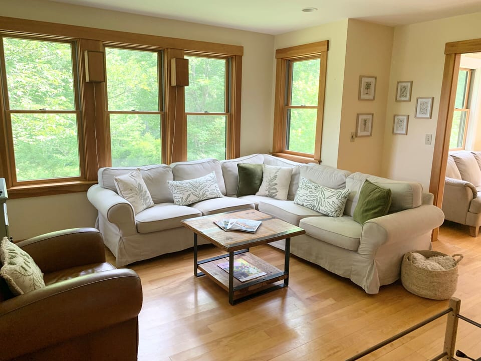 Enjoy the surrounding nature and birds from every window