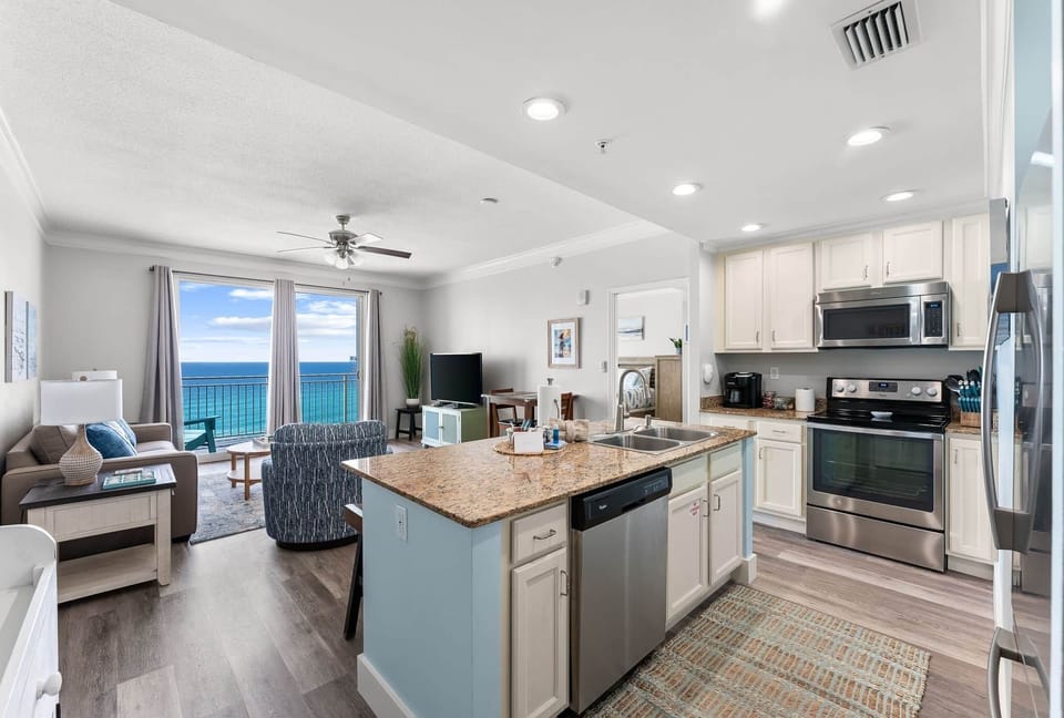 Kitchen and Family Room