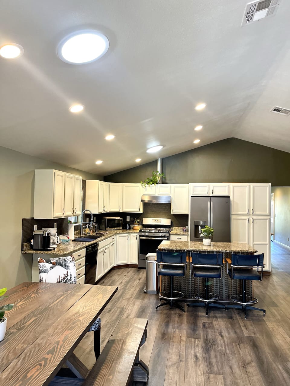 Common Area - large living, dining room and kitchen 