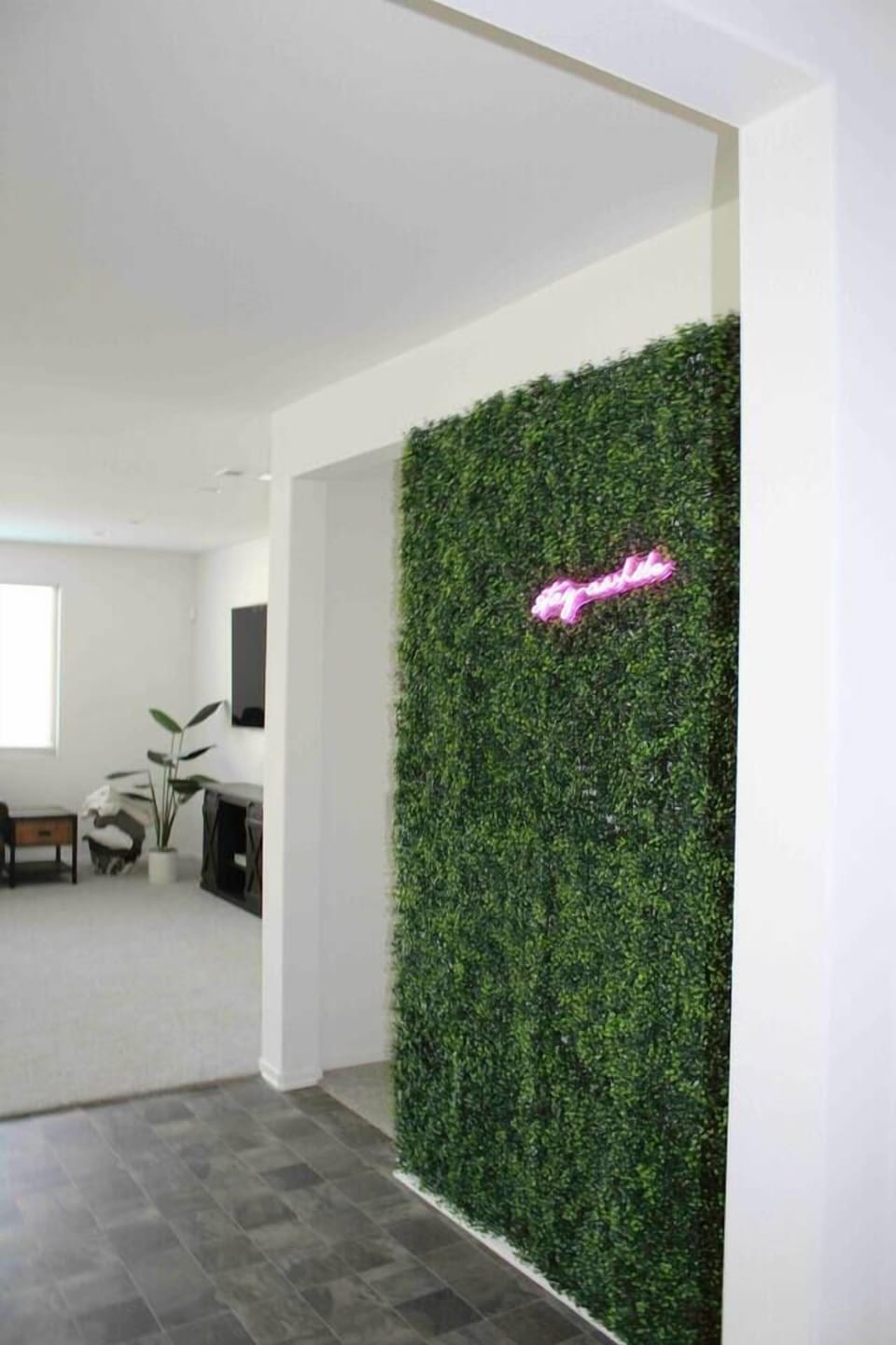 Grass wall for all your Instragram needs ;)