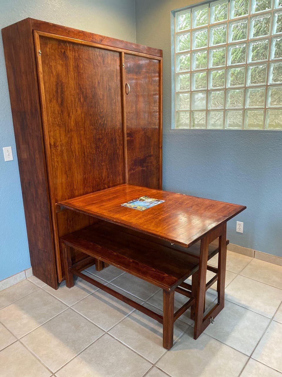 Dining Room Table (Murphy Bed folds out)