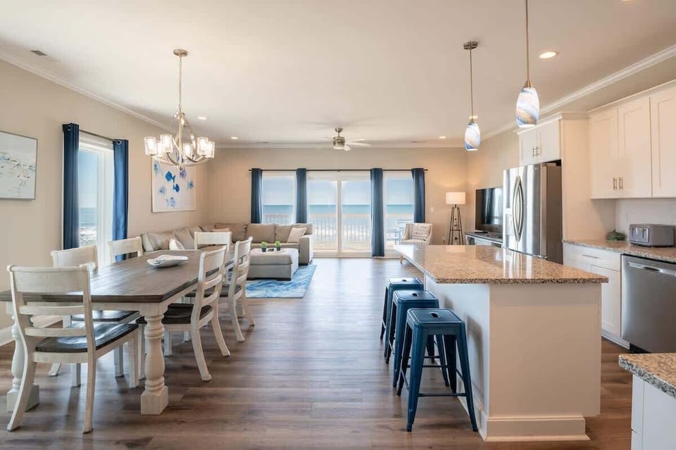 Oceanfront Open Floor Plan