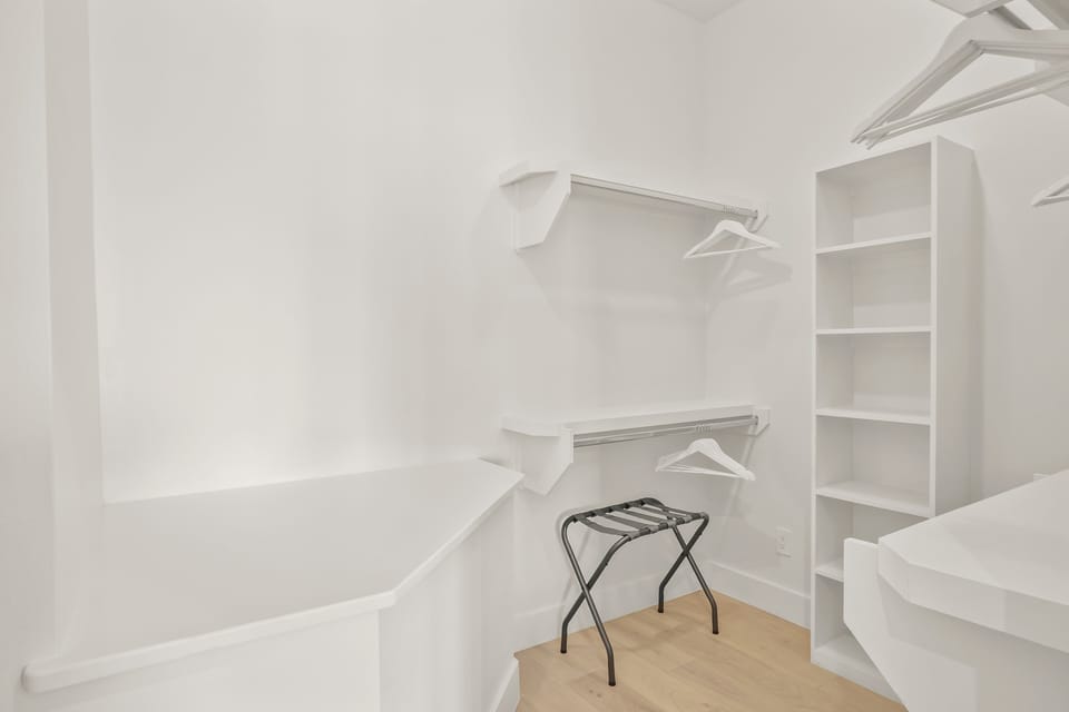 Primary King Suite Closet, 2nd Floor