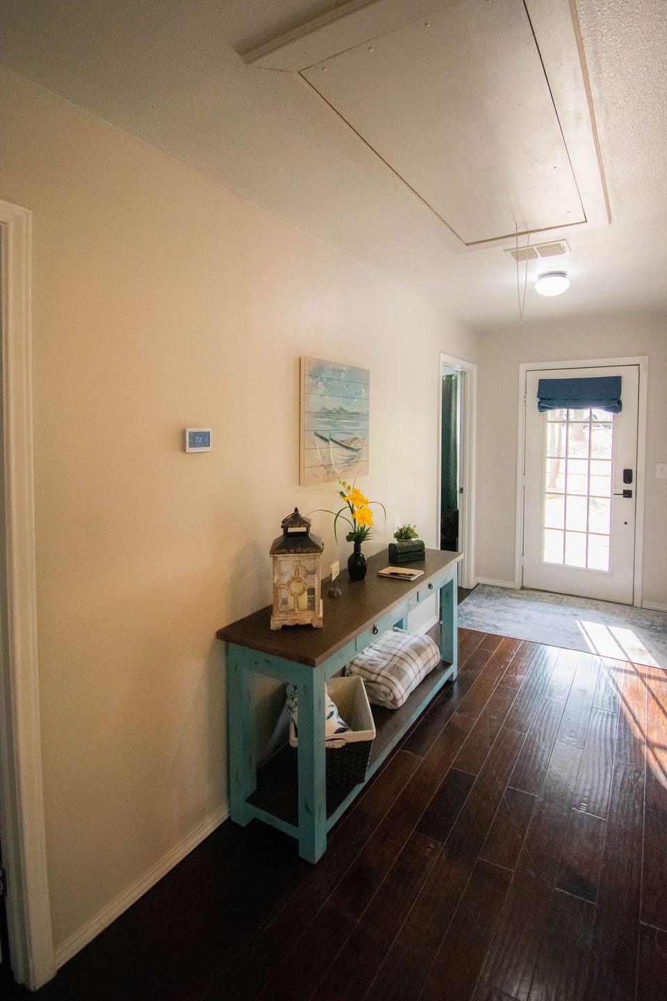 Front door entry.