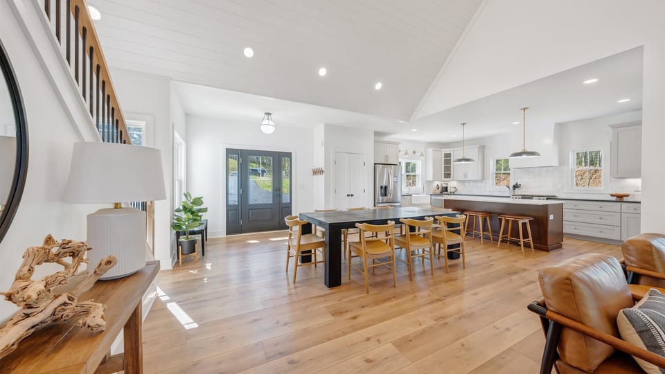 Open Dining and Kitchen (2)