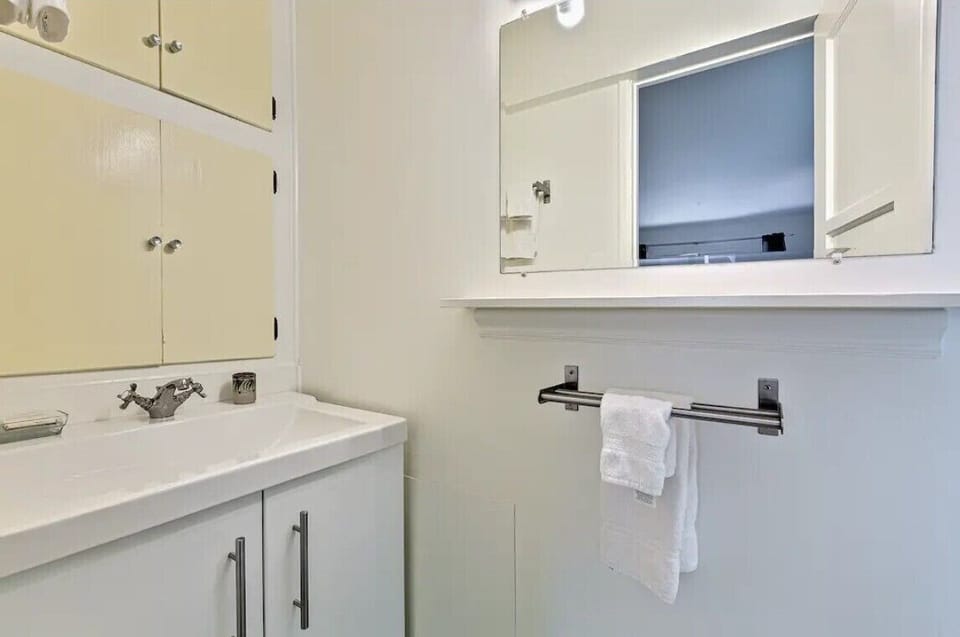 Primary Bedroom half bathroom.