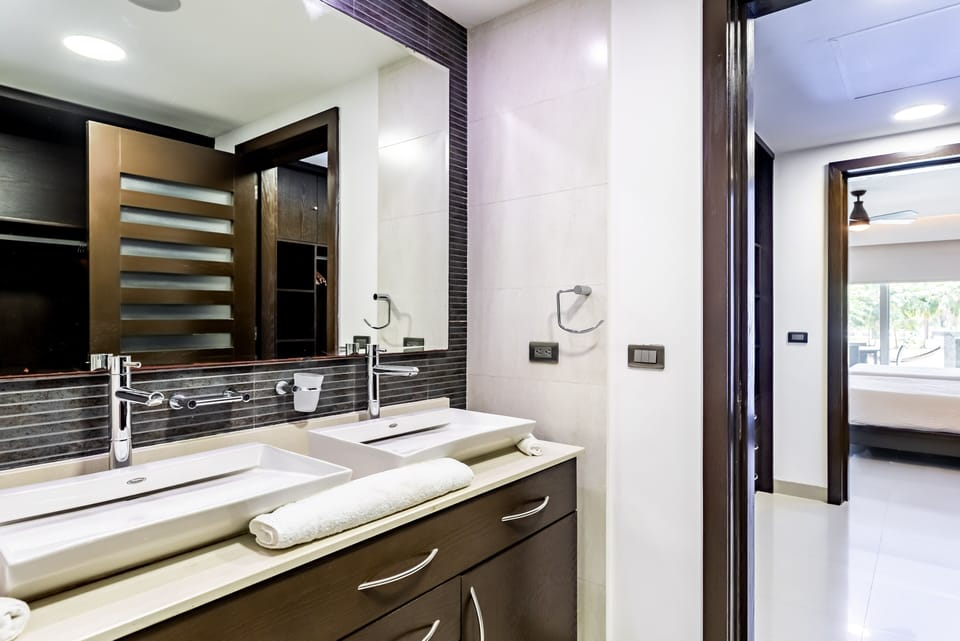 Indoors, Sink, Sink Faucet, Bed, Furniture