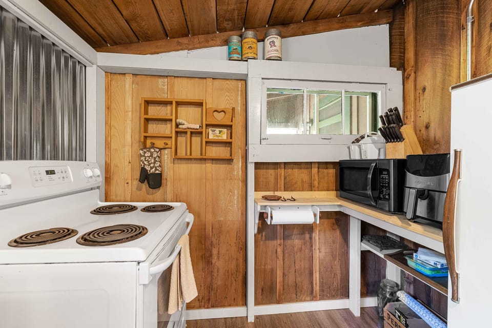 Kitchen with essentials
