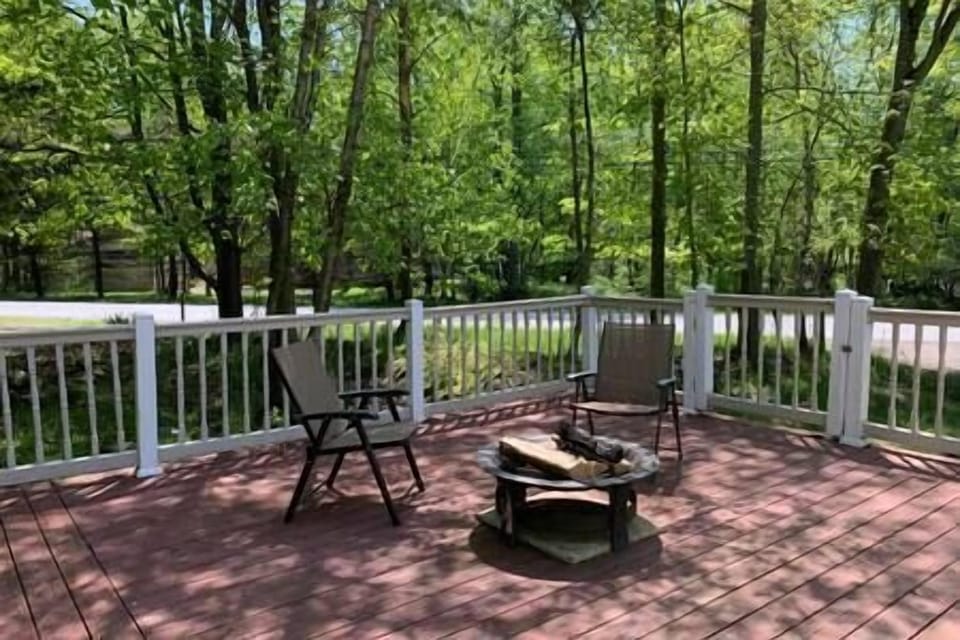 Fire pit area