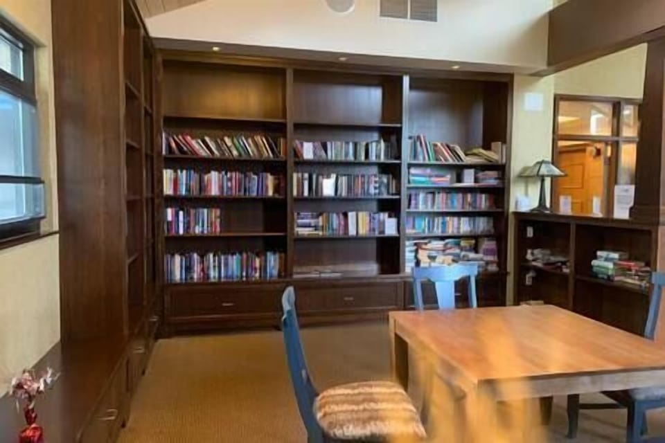 Library located at The Lodge