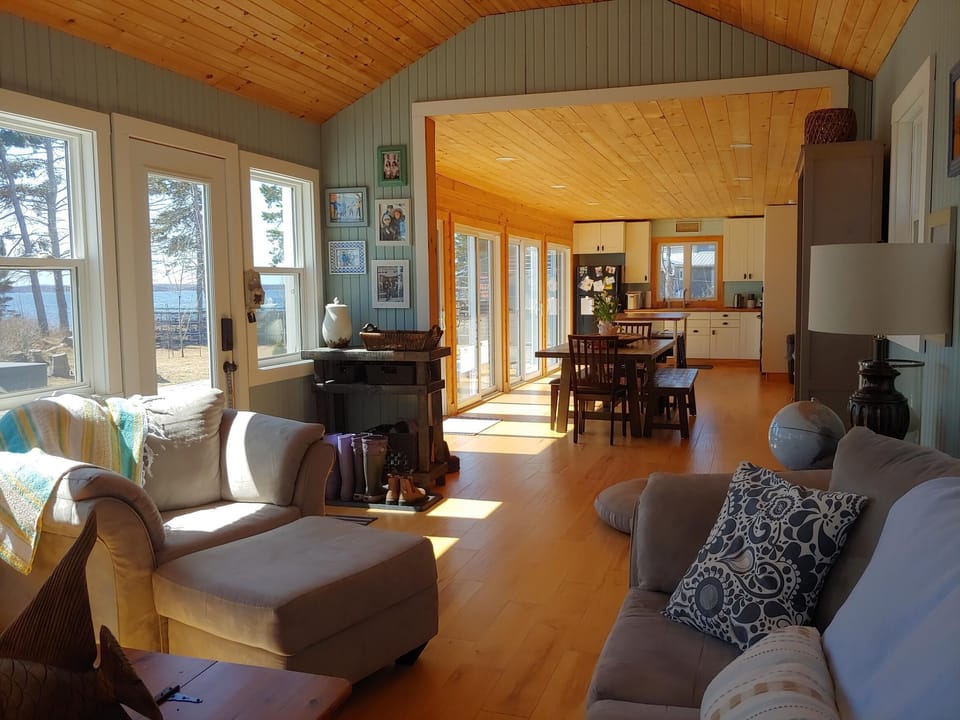 Main floor view from the living room