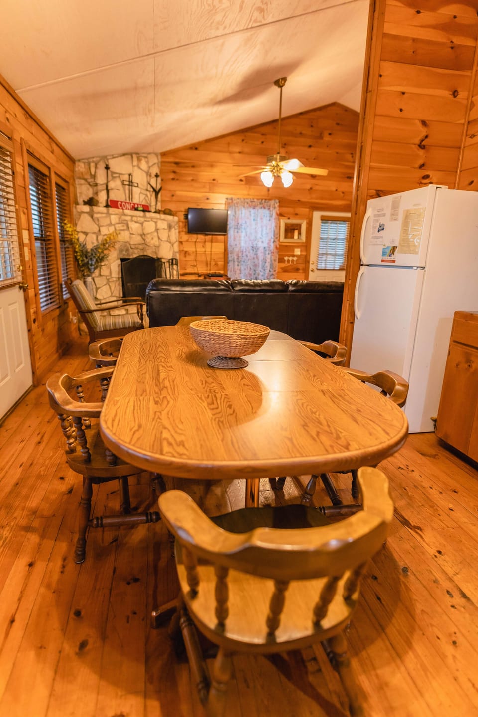 Dining area view