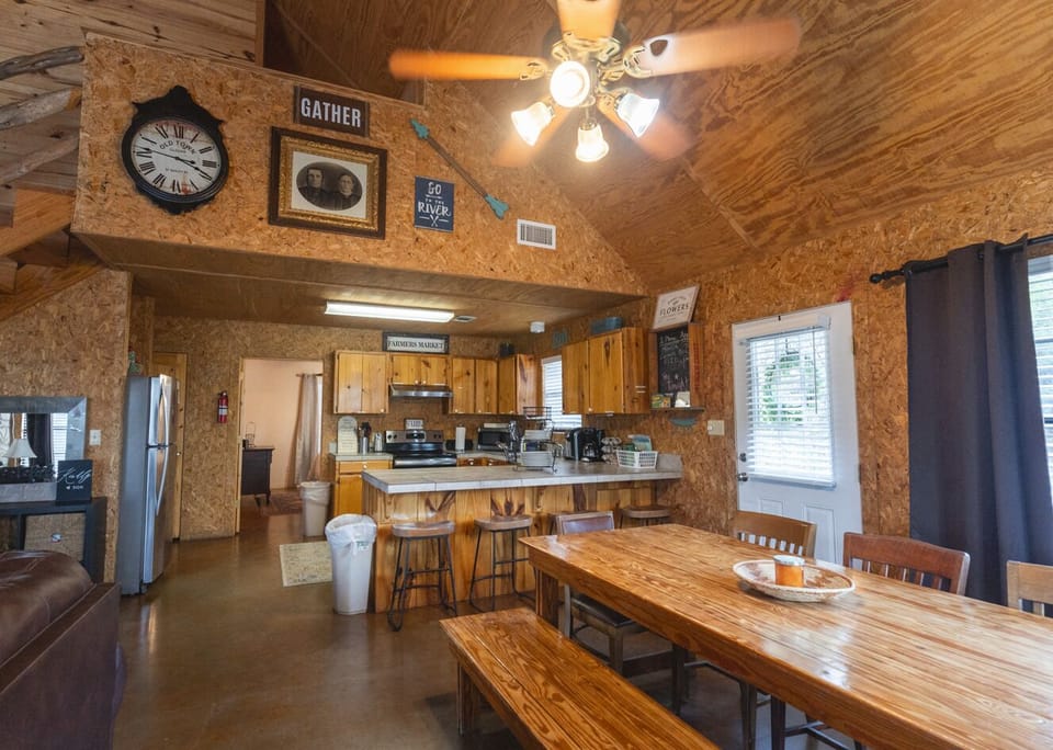 Dining area and kitchen view