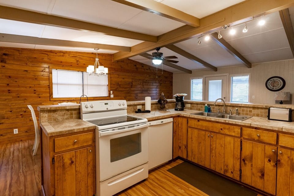View of kitchen