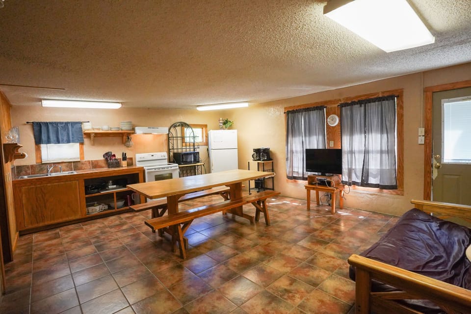 View of kitchen