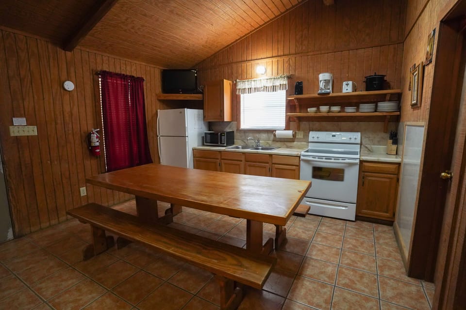 View of dining table
