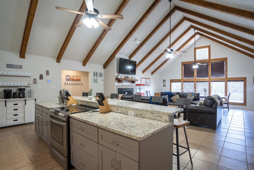 View of kitchen